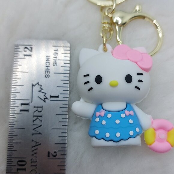 2/$25 Hello Kitty keychai wrist strap lanyard with "The sunshine Unicorn" - Picture 4 of 6